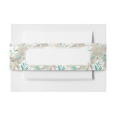 Garden Pattern Uitnodigingen Wikkel (Voorkant Voorbeeld)