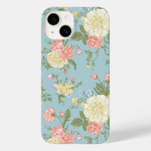 Garden Peony Floral Pattern Case-Mate iPhone 14 Hoesje