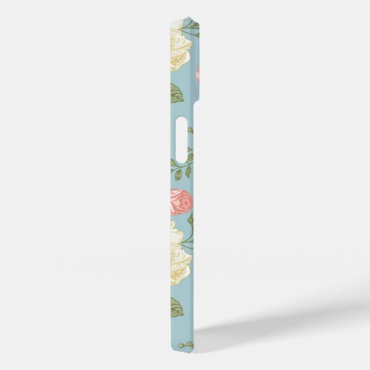 Garden Peony Floral Pattern Case-Mate iPhone Case (Achterkant / Rechts)