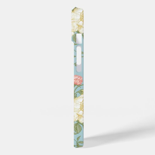 Garden Peony Floral Pattern Case-Mate iPhone Case (Achterkant / Links)