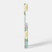 Garden Peony Floral Pattern iPhone Hoesje (Linkerkant)