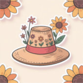 Garden Pet Zonnebloemen Decal Sticker (Voorkant)