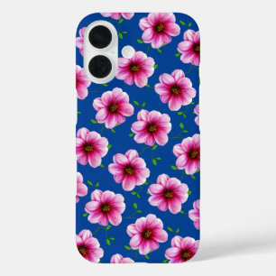 Garden Pink Dahlia Flower op elke kleur iPhone 16 Hoesje