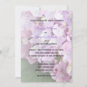 ©Garden Pink Hydrangeas Wedding Kaart (Voorkant)