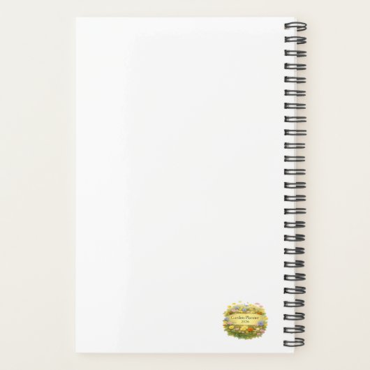 🌿✨ Garden Planner 2026 🖤🌼 (Achterkant)