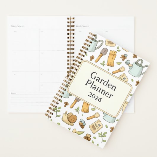 🌱📒 Garden Planner 2026 🐌🧤 (Display)