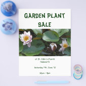 Garden Plant Sale Flyer (Enkel)