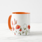 Garden Poppies Mok (Voorkant links)