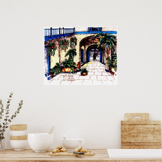 Garden - Poster (Keuken)