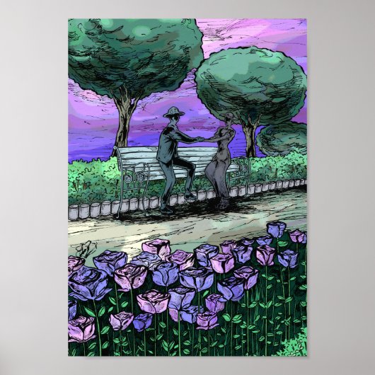 Garden Poster (Voorkant)