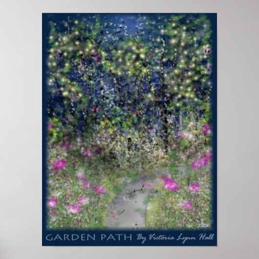 Garden Poster (Voorkant)
