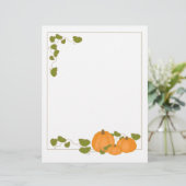 Garden Pumpkins Paper (Staand voorkant)