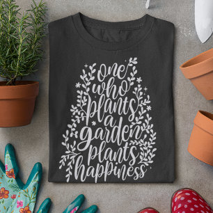 Garden Quote Hand Lettered T-shirt