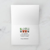 Garden Quote nooit aan oude Humor Kaart (Binnen)