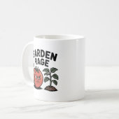 Garden Rage Mug – Funny Gift for Gardeners  Koffiemok (Voorkant links)