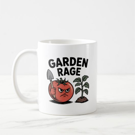 Garden Rage Mug – Funny Gift for Gardeners  Koffiemok (Links)