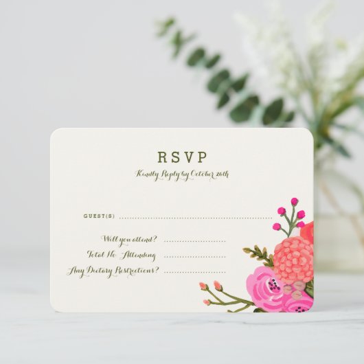  Garden Response Kaart (gedetailleerd) (Staand voorkant)