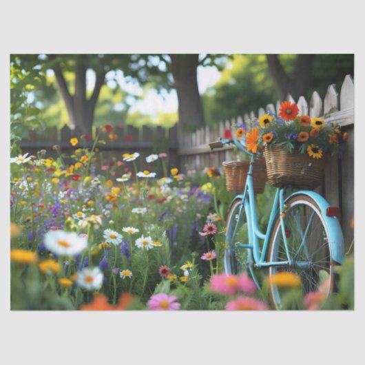 Garden Ride Bliss Tissuepapier (Voorkant)