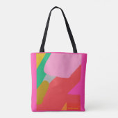 Garden Riff Roze Tassen Tas (Achterkant)