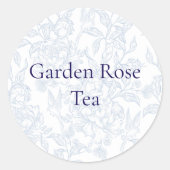 Garden Roos Tea label (Voorkant)