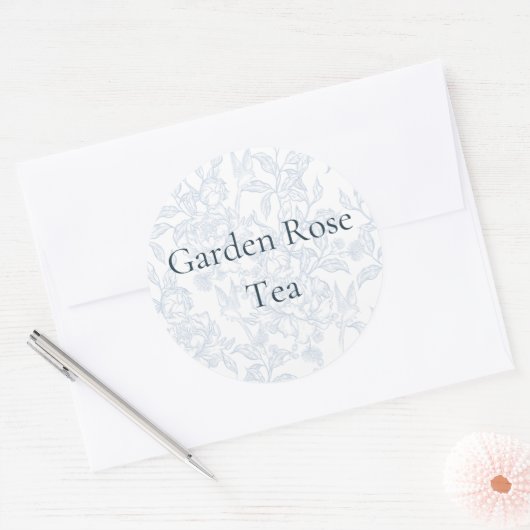 Garden Roos Tea Label (Envelop)