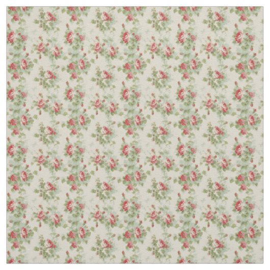 Garden Roos Vines Shabby Chic Stof (Swatch)