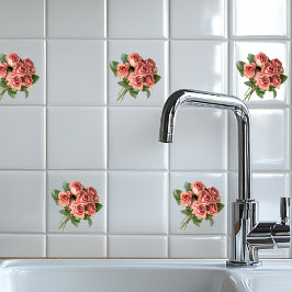 Garden Roses Tegeltje