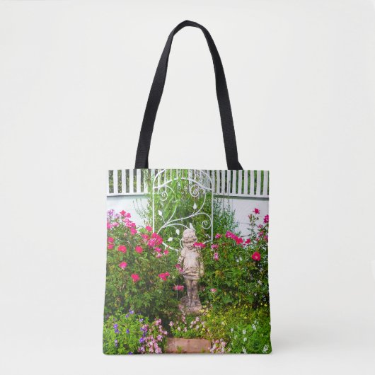 Garden Roses Tote Bag (Voorkant)