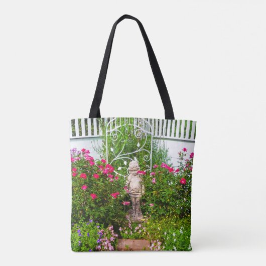 Garden Roses Tote Bag (Achterkant)