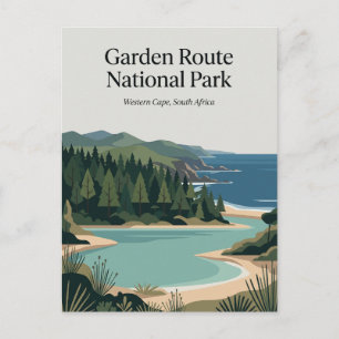 Garden Route National Park Zuid-Afrika Briefkaart
