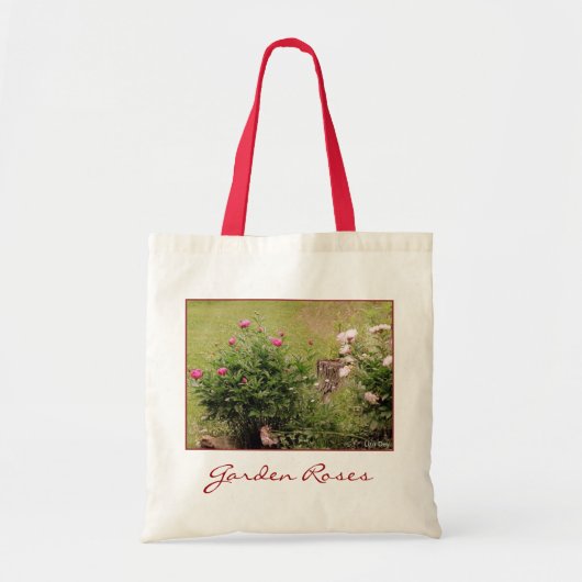 Garden Rozen Budget Canvas Tas (Voorkant)