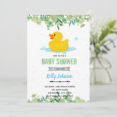 Garden rubbereend kaart (Staand voorkant)