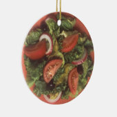 Garden Salad Keramisch Ornament (Rechts)