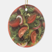 Garden Salad Keramisch Ornament (Links)
