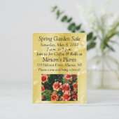 Garden Sale Briefkaart (Staand voorkant)