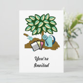 Garden Scene Kaart (Staand voorkant)