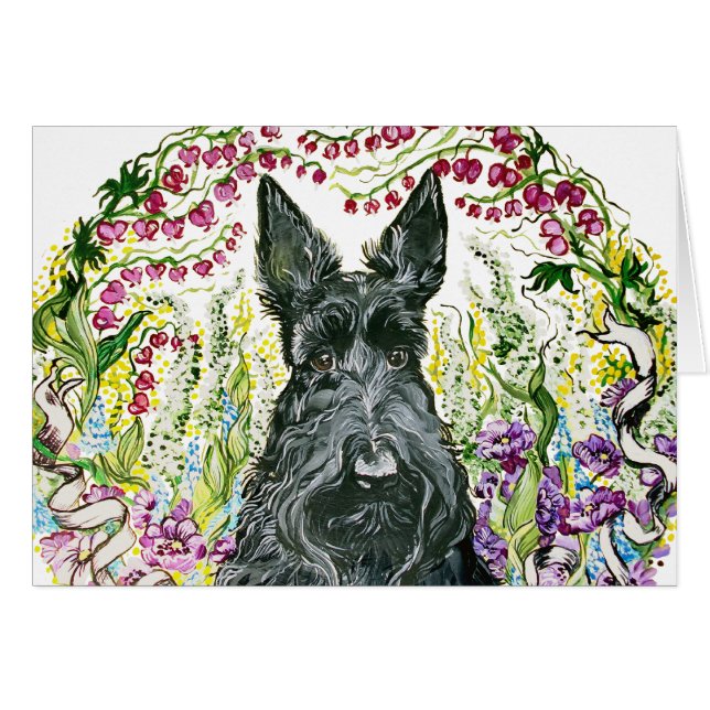 Garden Scottie (Voorkant Horizontaal)