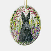 Garden Scottie Ornament (Rechts)