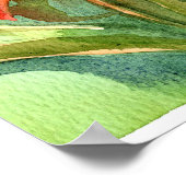 Garden Scripture Luke 12:27 Daylily Flowers Poster (Hoek)