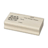 Garden Seed Packet Rubber Stamp Rubberstempel (Stempel)