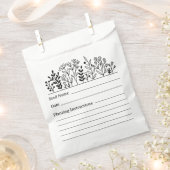 Garden Seed Saving Envelope Bedankzakje (Geknipt)