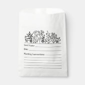 Garden Seed Saving Envelope Bedankzakje (Voorkant)