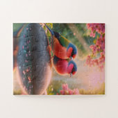 Garden Serenade Vogelpuzzel Legpuzzel (Horizontaal)