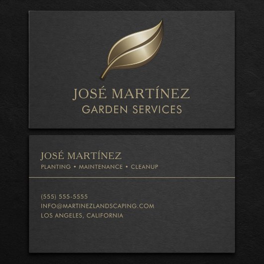 Garden Services Professional Visitekaartje