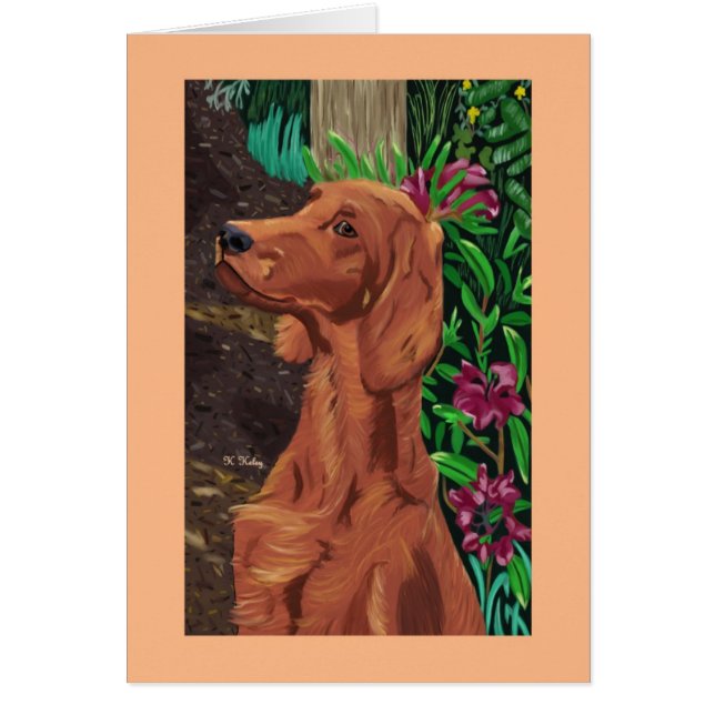 Garden Setter Card 2 (Voorkant)