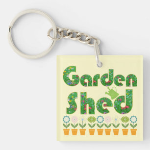 Garden Shed Sleutelhanger