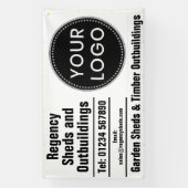 Garden Sheds Fence Panels and Outbuildings Spandoek (Verticaal)