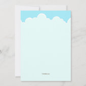 Garden Sign Meet and Greet Party Invitation Kaart (Achterkant)