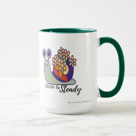 Garden Snail Coffee Mug-Fun Tea Mug for Mom/Sister Mok