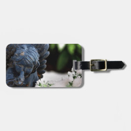 Garden Snow Angel en Dove Bagagelabel